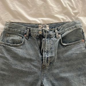 Free People wide leg jeans